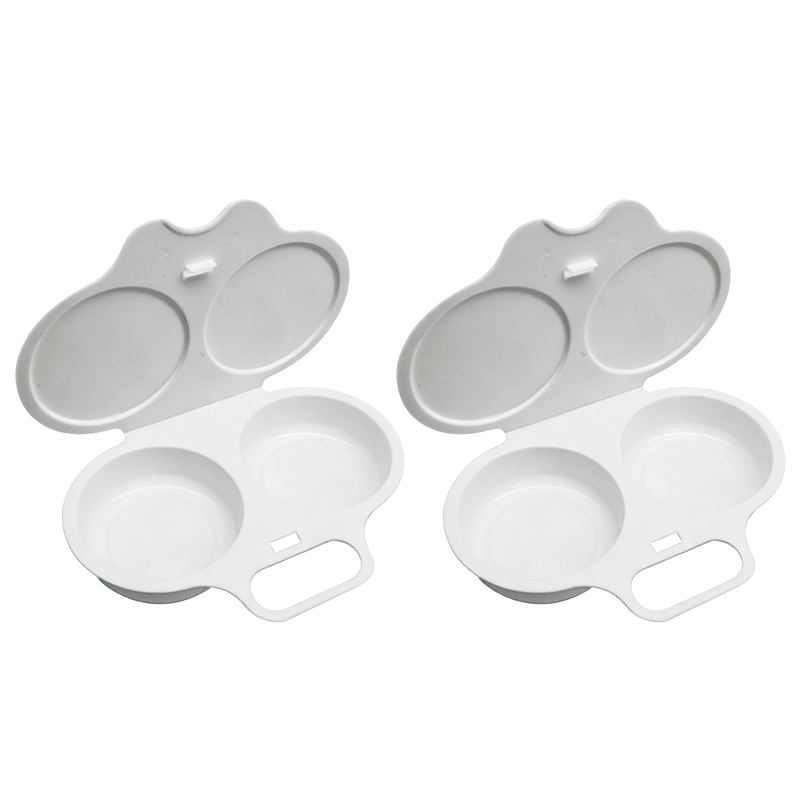 EggEase™ Microwave Egg Maker-Perfect Poached Eggs & Omelettes in Minutes