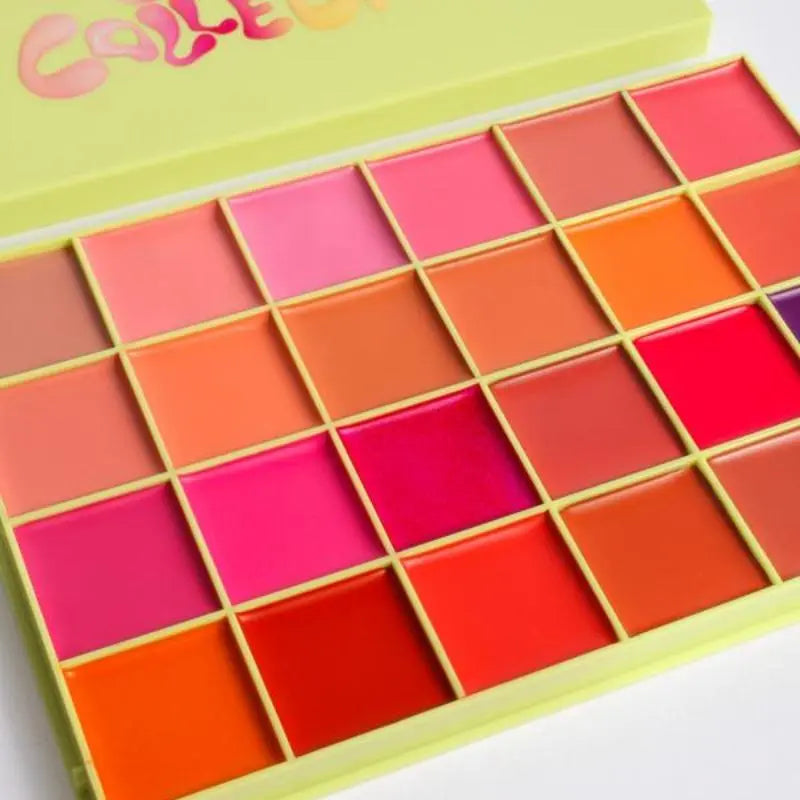 24-Shade Cream Blush & Bronze Palette for Sculpted, Glowy Looks