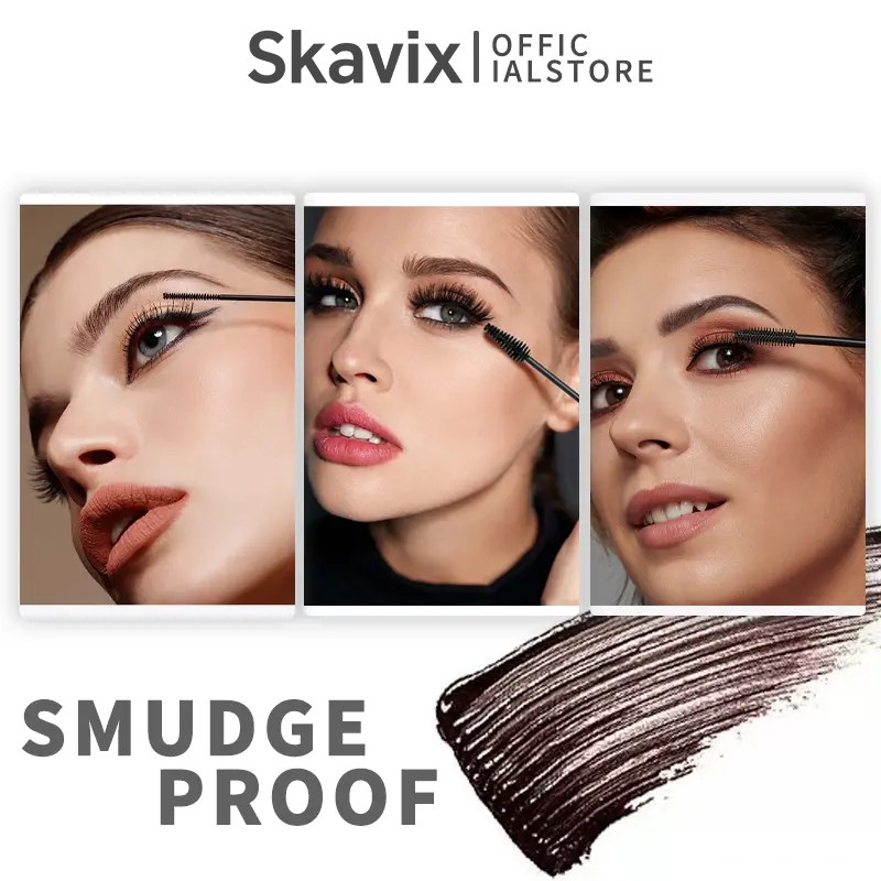 Skavix-24H Waterproof Lengthening Mascara