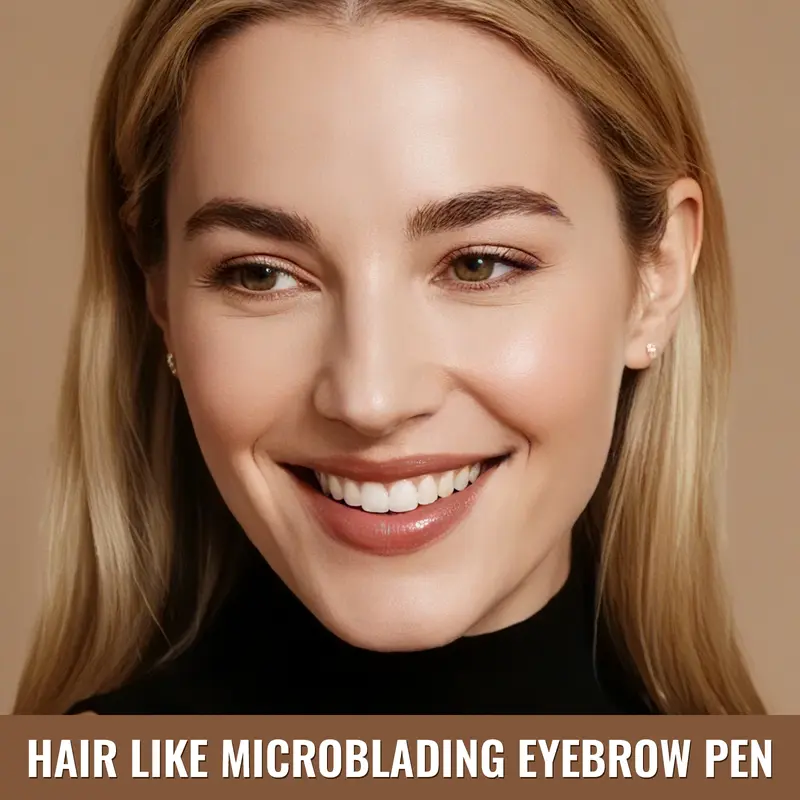 Skavix™ 4D Waterproof Microblading Eyebrow Pen-Hair-Like Brow Definition
