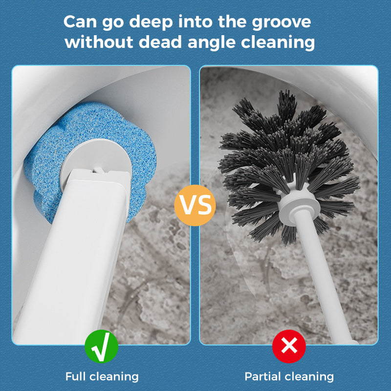⚡ Disposable Toilet Cleaning System – Hygienic One-Click Cleaning, No Residue Left, Easy to Use & Disposable 🧼