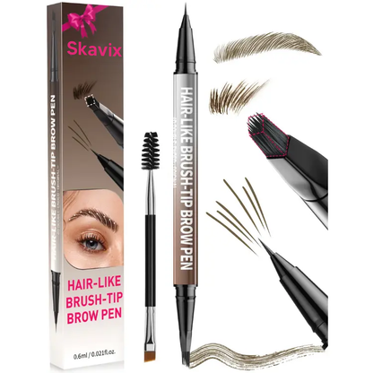 Skavix™ 4D Waterproof Microblading Eyebrow Pen-Hair-Like Brow Definition