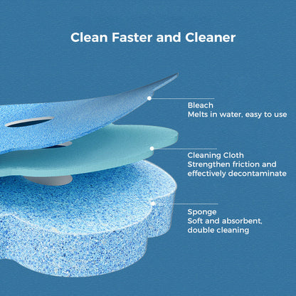 ⚡ Disposable Toilet Cleaning System – Hygienic One-Click Cleaning, No Residue Left, Easy to Use & Disposable 🧼