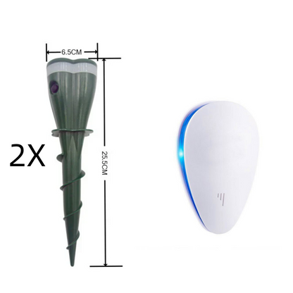 Hot Sale 50% OFF☘️Solar Powered Waterproof Animal Repellent