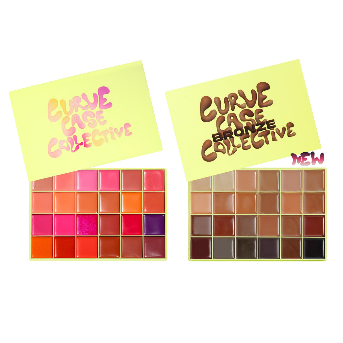 24-Shade Cream Blush & Bronze Palette for Sculpted, Glowy Looks