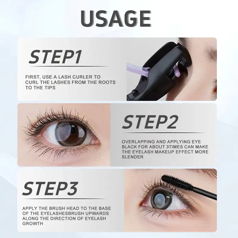 Skavix-24H Waterproof Lengthening Mascara