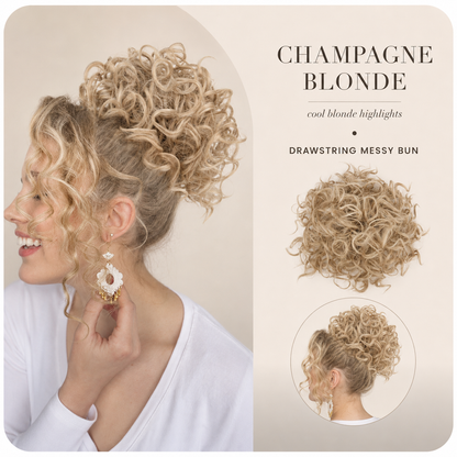 Drawstring Messy Bun Hair Extension