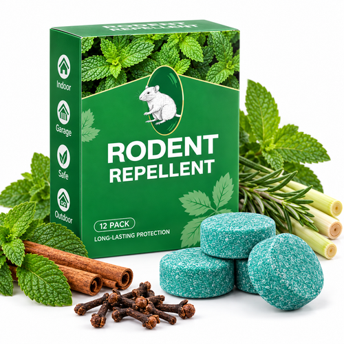 12 Pack Peppermint Pest Repellent Balls - Mice Rats Spiders Gone! ✅