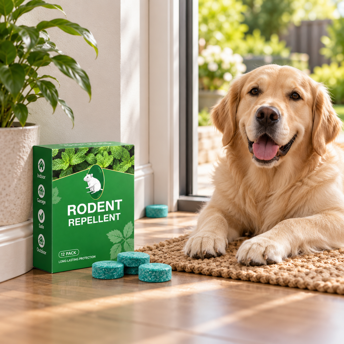 12 Pack Peppermint Pest Repellent Balls - Mice Rats Spiders Gone! ✅