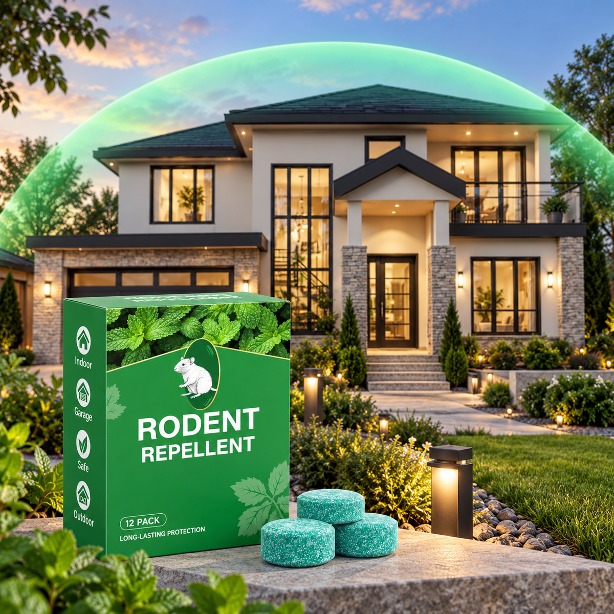 12 Pack Peppermint Pest Repellent Balls - Mice Rats Spiders Gone! ✅