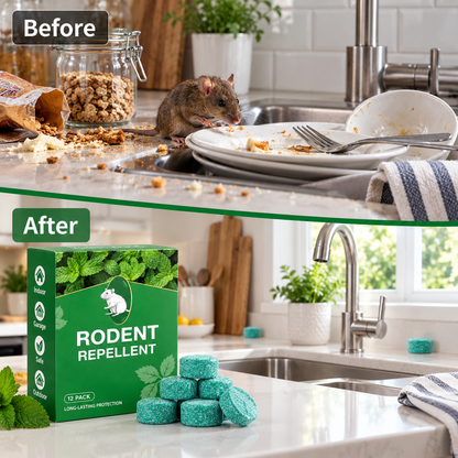 12 Pack Peppermint Pest Repellent Balls - Mice Rats Spiders Gone! ✅