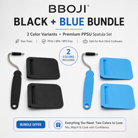 Black+Blue -2 Handle & 4 Heads-Most Popular + Free Shipping