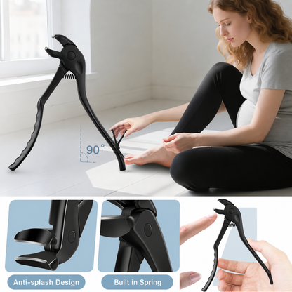 Long-Handle Wide-Jaw Toenail Clipper-EASY HOME FOOT CARE