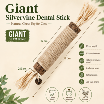 Natural Silvervine Dental Sticks for Cats