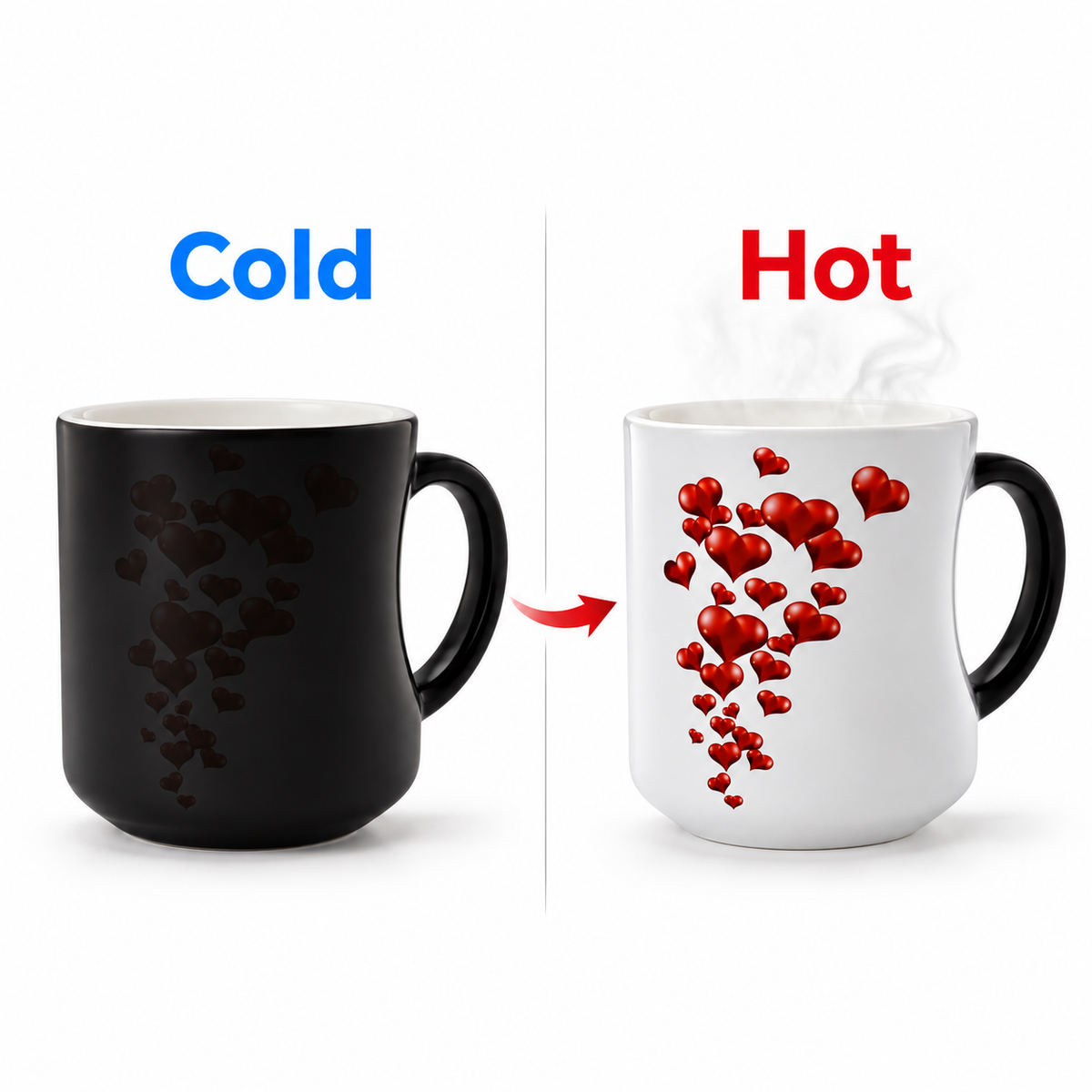 LoveGlow Color-Changing Heart Mug
