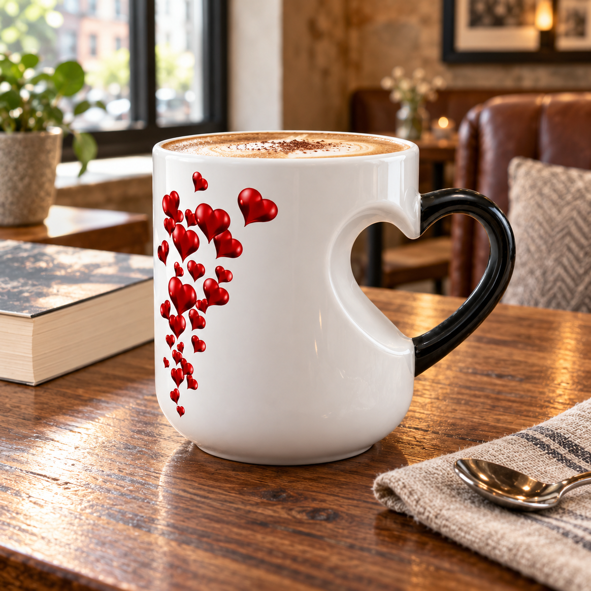 LoveGlow Color-Changing Heart Mug