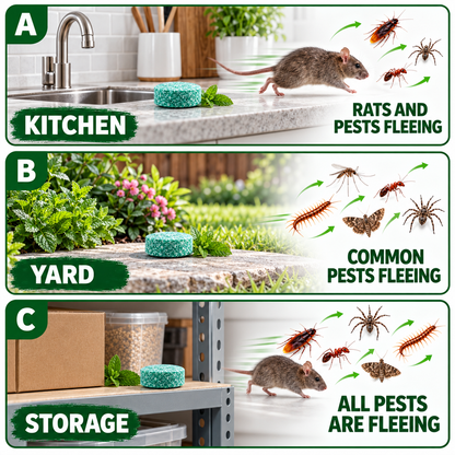 12 Pack Peppermint Pest Repellent Balls - Mice Rats Spiders Gone! ✅