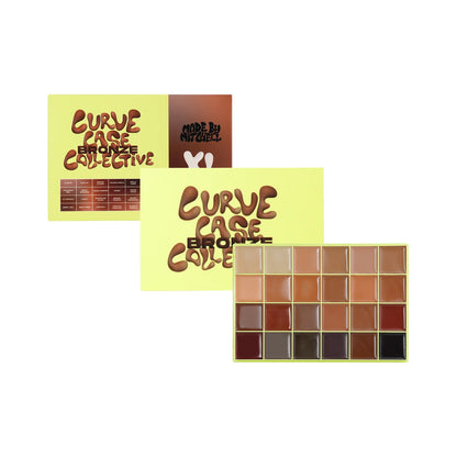 24-Shade Cream Blush & Bronze Palette for Sculpted, Glowy Looks