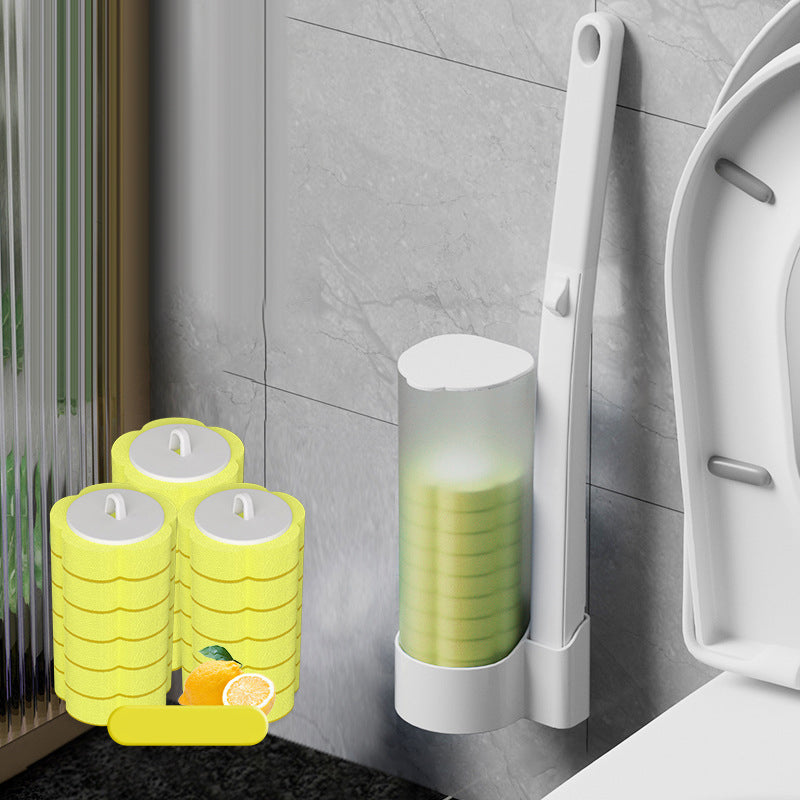 ⚡ Disposable Toilet Cleaning System – Hygienic One-Click Cleaning, No Residue Left, Easy to Use & Disposable 🧼