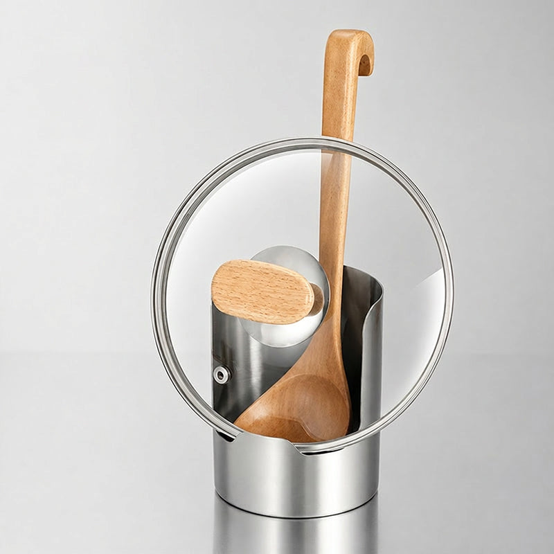 Stainless Steel Utensil & Lid Holder